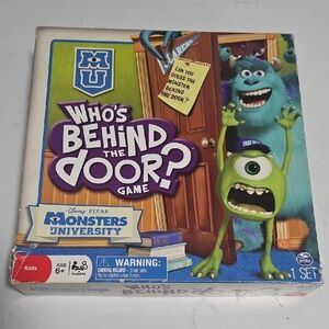 Monsters University 'Who's Behind the Door?' Game - Blue and Green
